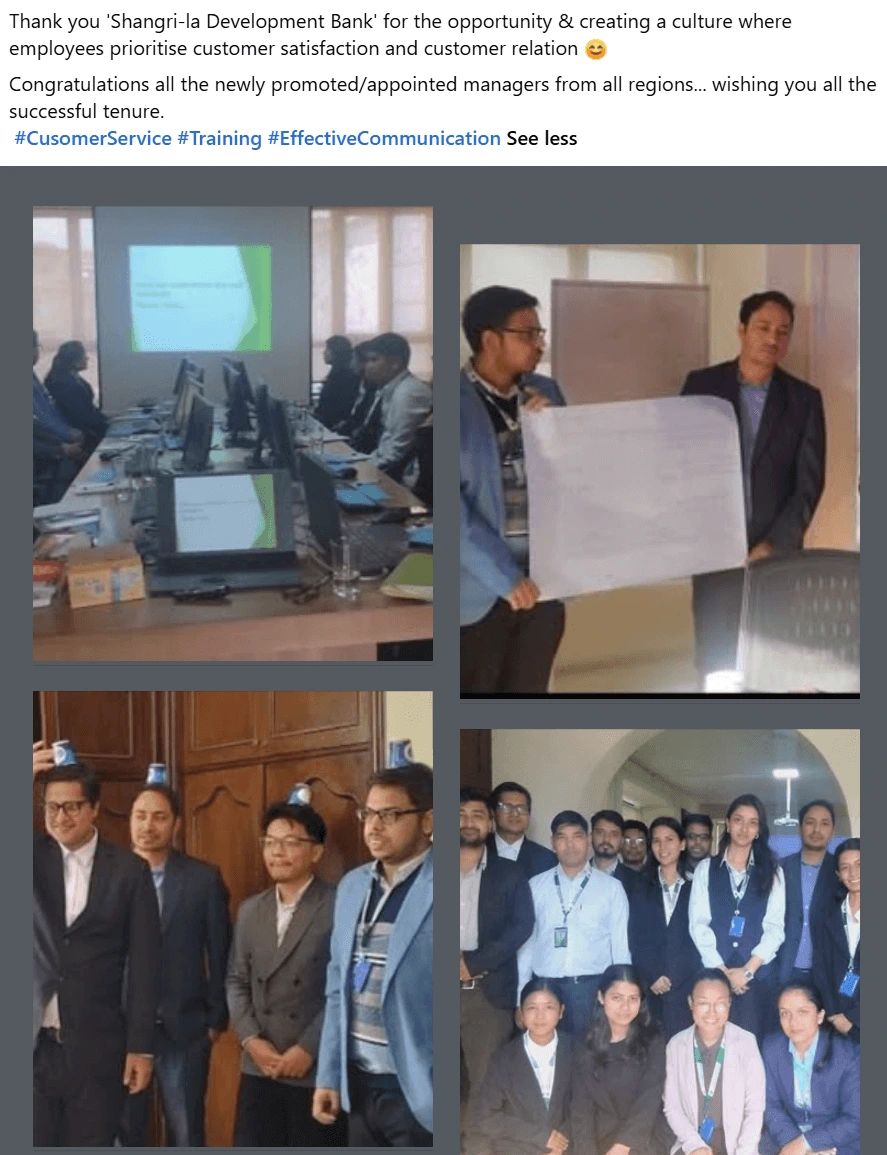 Personal Growth & Soft Skills Workshop at Hotel Yak and Yeti